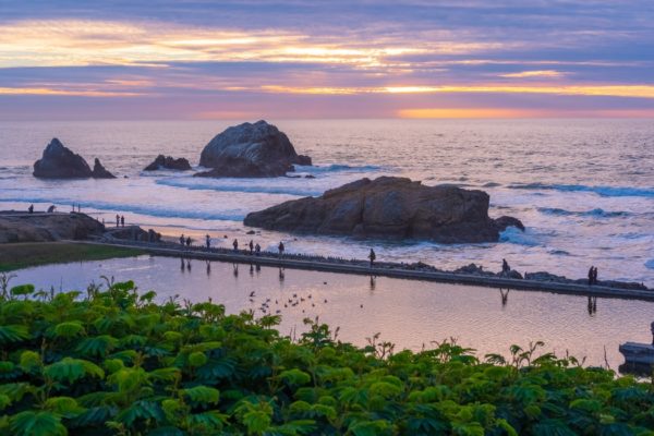 Sutro Baths Sunset