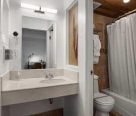 Seal Rock Inn - Room 305 Sink and Bath